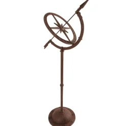 Zegar słoneczny żeliwny wysoki 93 cm * Esschert Design New