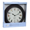 Zegar z odgłosami kotów Ścienny 30 cm * Esschert Design New
