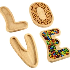 Zestaw 4 desek do serwowania love