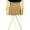 Zestaw 3 doniczek Sashi Gold