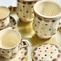 Zestaw 2 filiżanek ECRU CASABLANCA 260 ml
