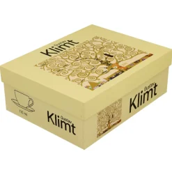 Zestaw 2 filiżanek espresso Klimt Ecru Tree Of Life 90 ml