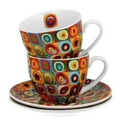 Zestaw 2 filiżanek Kandinsky Squares 270 ml