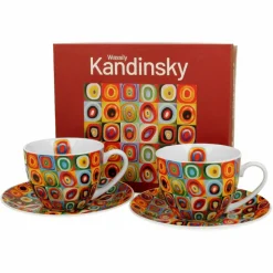 Zestaw 2 filiżanek Kandinsky Squares 270 ml