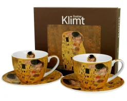 Zestaw 2 filiżanek Klimt The Kiss 250 ml