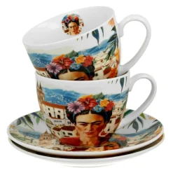 Zestaw 2 filiżanek Mexican Art Frida 270 ml