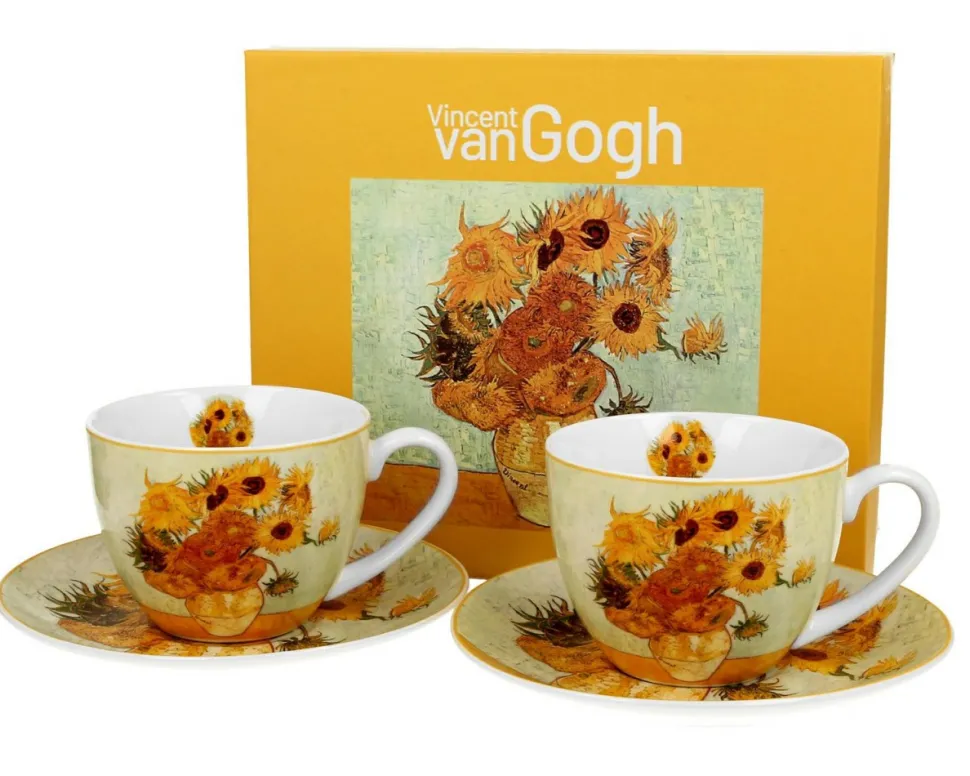 Zestaw 2 filiżanek Van Gogh Sunflowers 250 ml
