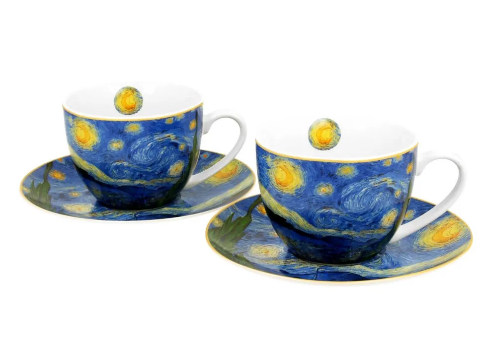 Zestaw 2 filiżanek Van Gogh Starry Night 250 ml