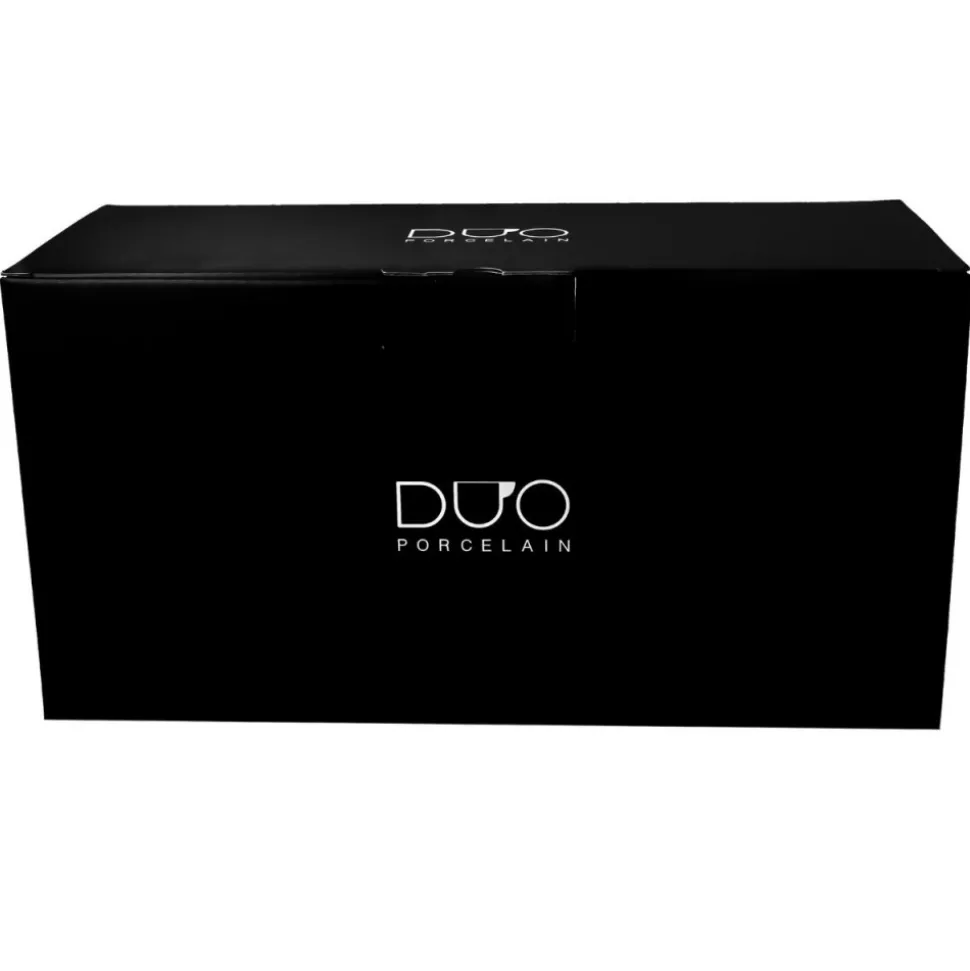 Zestaw 6 filiżanek ze spodkami Diamond 250 ml