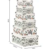 Zestaw 6 kartonowych pudełek Le Collectionneur