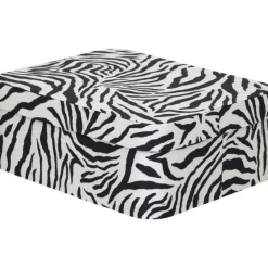 Zestaw 4 kartonowych pudełek Zebra