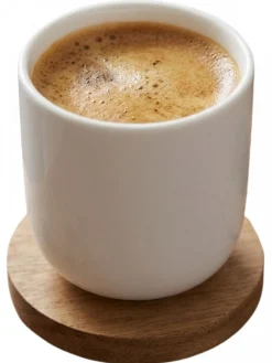 Zestaw 4 kubków do espresso 100 ml Elegance