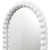 Zestaw 3 luster PEBBLE biała rama