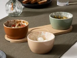 Zestaw 3 miseczek na przekąski Dolce Riviera