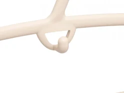 Zestaw 4 wieszaków Hangclip beż