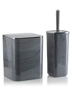 Zestaw łazienkowy 5 el Gris kwadratowy