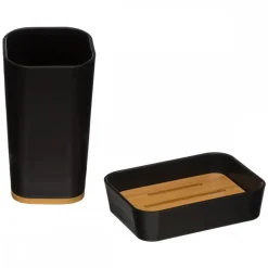 Zestaw łazienkowy Natureo Black