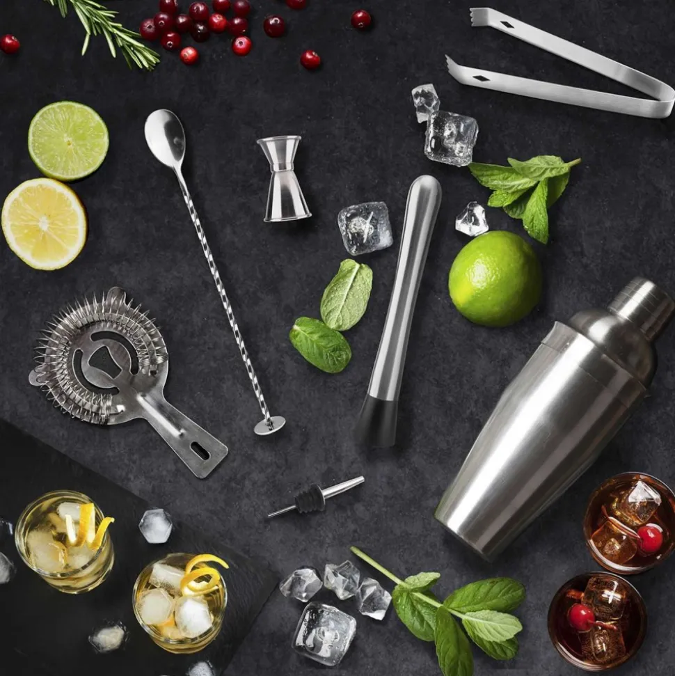 Zestaw barmański MIXOLOGY stal nierdzewna