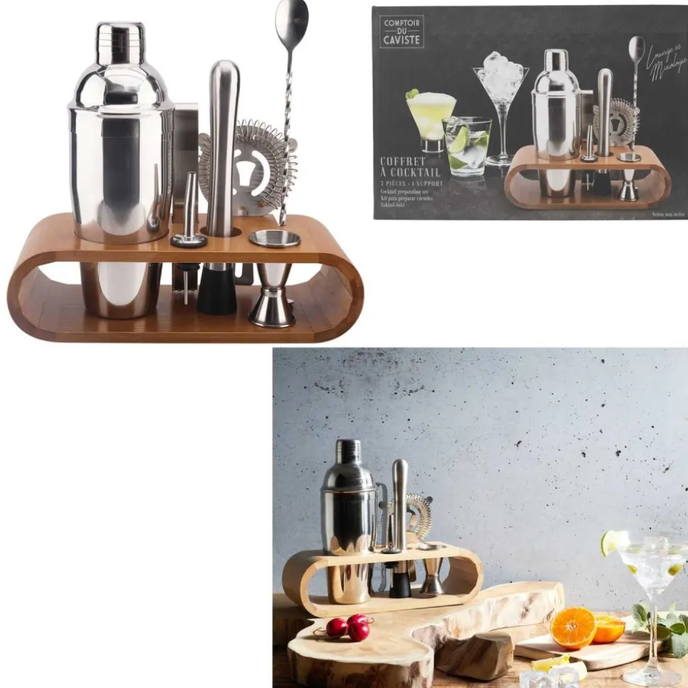 Zestaw barmański MIXOLOGY stal nierdzewna