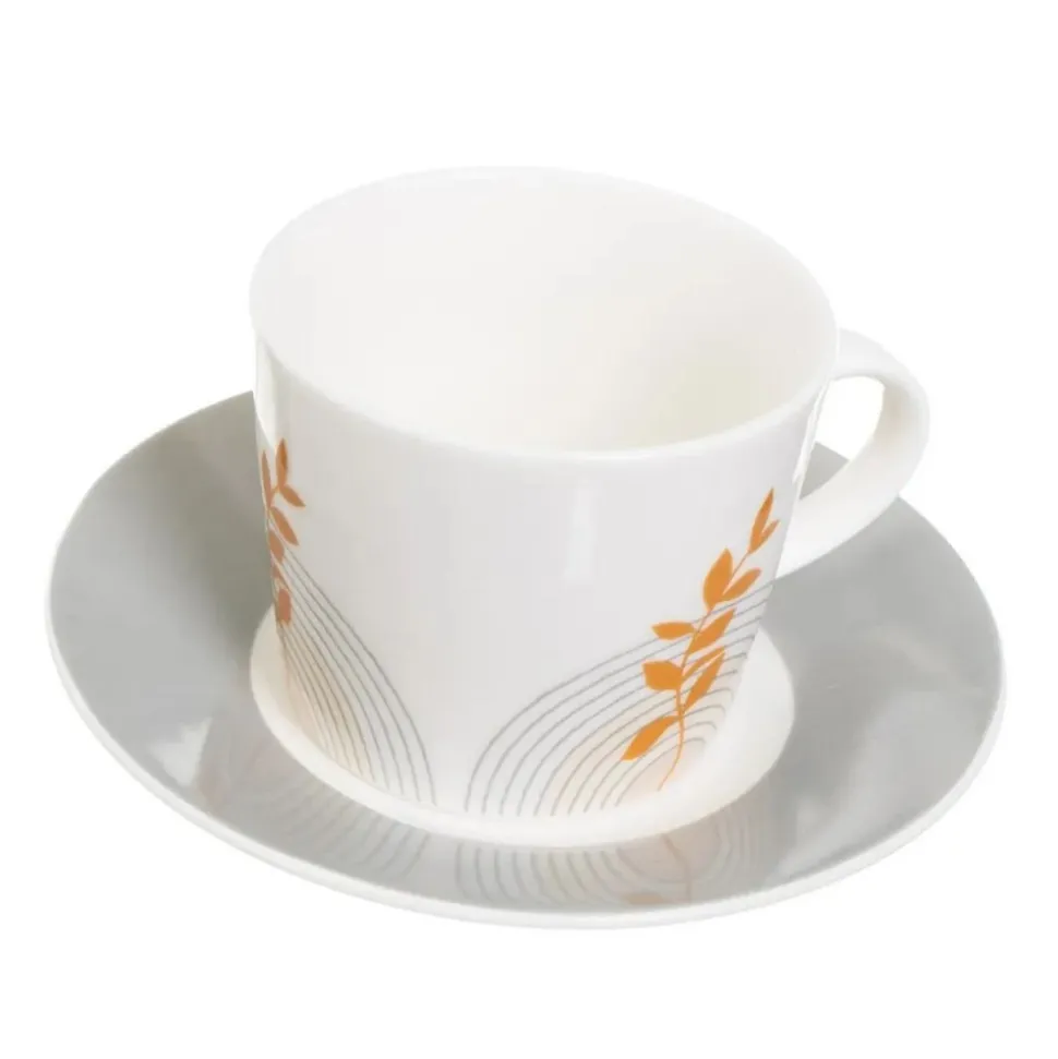 Zestaw ceramicznych filiżanek Sunset 6x100 ml