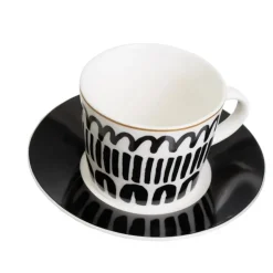 Zestaw ceramicznych filiżanek Lyne 6x100 ml