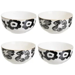 Zestaw ceramicznych misek Pansy 4x700 ml