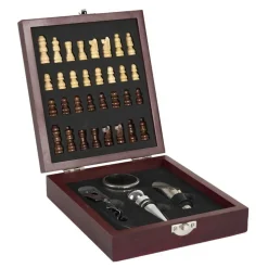 Zestaw do wina z grą w szachy Wine&Chess