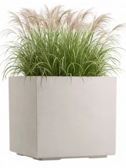 Zestaw donic na kółkach Betonique 40 cm beton beż 2 szt