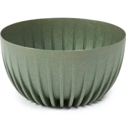 Zestaw doniczek Stripped Eco wood zielone