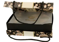 Zestaw filiżanek espresso English Roses Black 90 ml