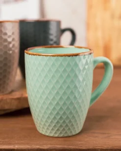 Zestaw kubków ceramicznych 4 szt 300 ml