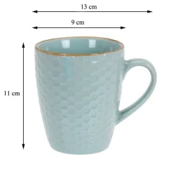 Zestaw kubków ceramicznych 4 szt 300 ml