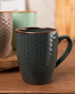 Zestaw kubków ceramicznych 4 szt 200 ml