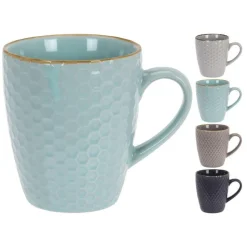 Zestaw kubków ceramicznych 4 szt 200 ml