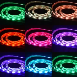 Zestaw Led RGB 5m 12V 12,5W Wi-Fi Smart Yuya Zasilacz IP65