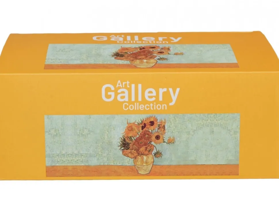 Zestaw śniadaniowy filiżanka ze spodkiem Van Gogh Sunflowers
