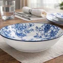 Zestaw obiadowy 18-elementowy Blue Heritage