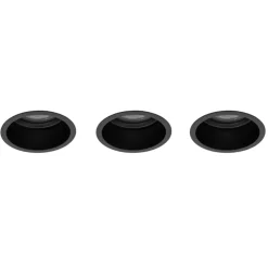 Zestaw opraw podtynkowych CUP 3 PC SET czarny 3xGU10