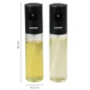 Zestaw spryskiwaczy do oliwy i octu 4,5xh18 cm