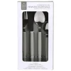 Zestaw sztućców Lino Grey 16 el szare