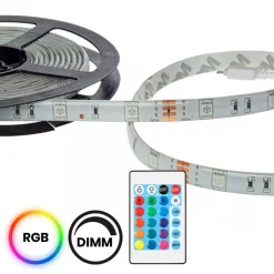 Zestaw Taśmy Led RGB 3m IP65 Sterownik Pilot 20W