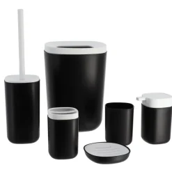 Zestaw akcesoriów łazienkowych Lea Black * TENDANCE Sale