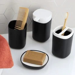 Zestaw akcesoriów łazienkowych Lea Black * TENDANCE Sale