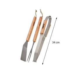 Zestaw akcesoriów do grilla BBQ 3 elem. * Excellent Houseware New