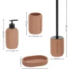 Zestaw łazienkowy 4 el Elya blush * TENDANCE New