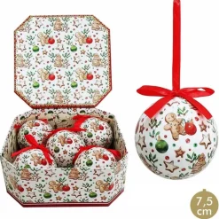 Zestaw bombek choinkowych CANDY 5 szt * HowHomely New