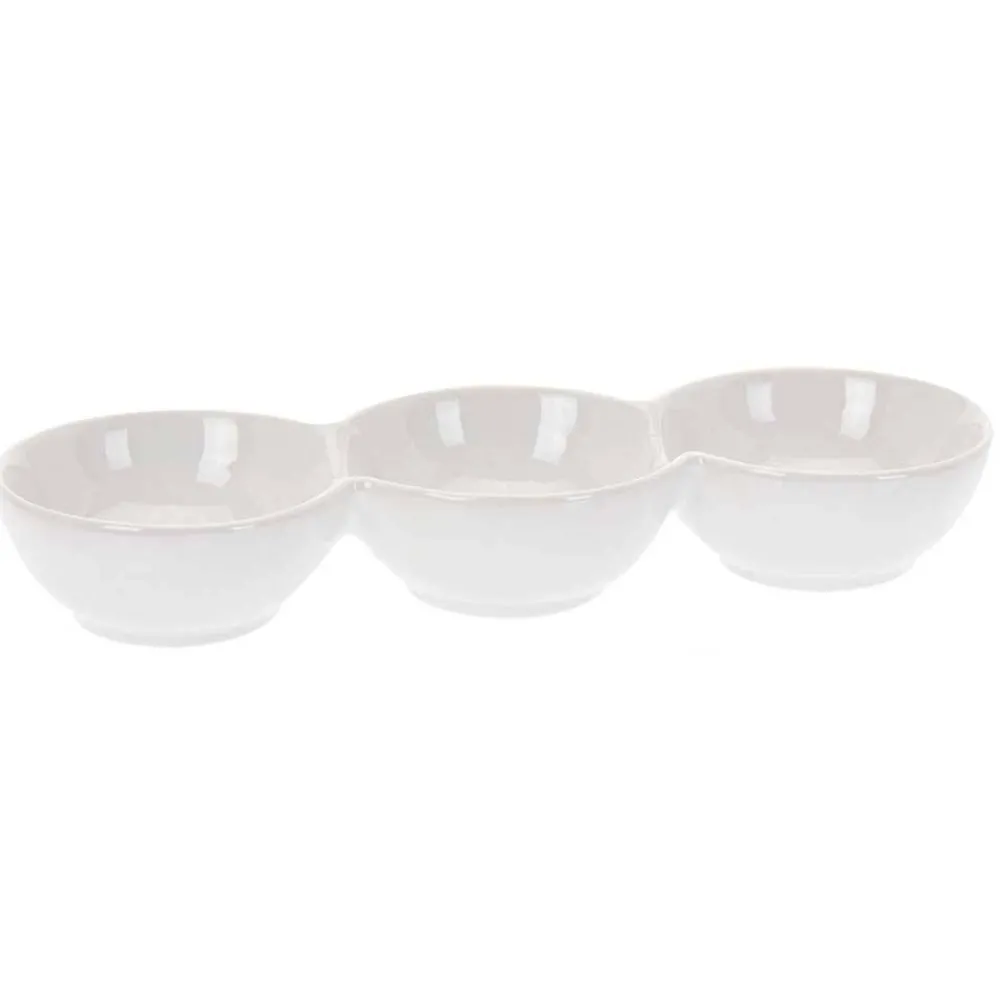 Zestaw ceramicznych misek na przekąski * Excellent Houseware New