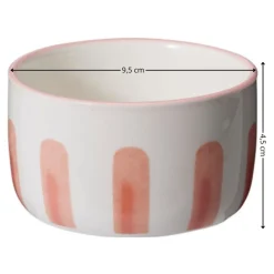Zestaw 3 ceramicznych misek Sunny Stripes * HowHomely Clearance