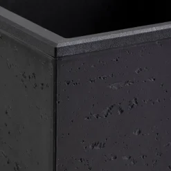 Zestaw donic na kółkach Betonique Słupek czarny beton 2 szt * HowHomely Outlet