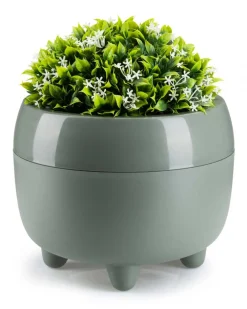Zestaw donic na nóżkach botanica szarozielone * HowHomely Sale